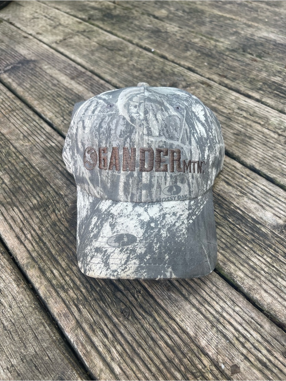 Realtree Camouflage Baseball Cap - Gray/Brown